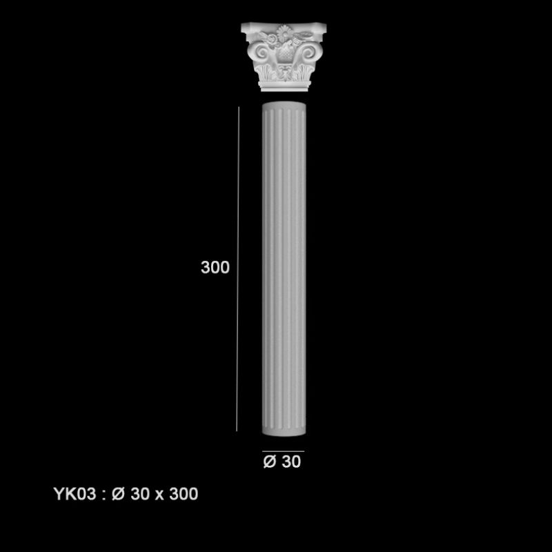 Antalya'da poliüretan kolonlarınız için profesyonel çözümler sunuyoruz. Güvenilir ve dayanıklı yapılarınız için bize ulaşın, en iyi poliüretan kolonları sizin için tasarlayalım.